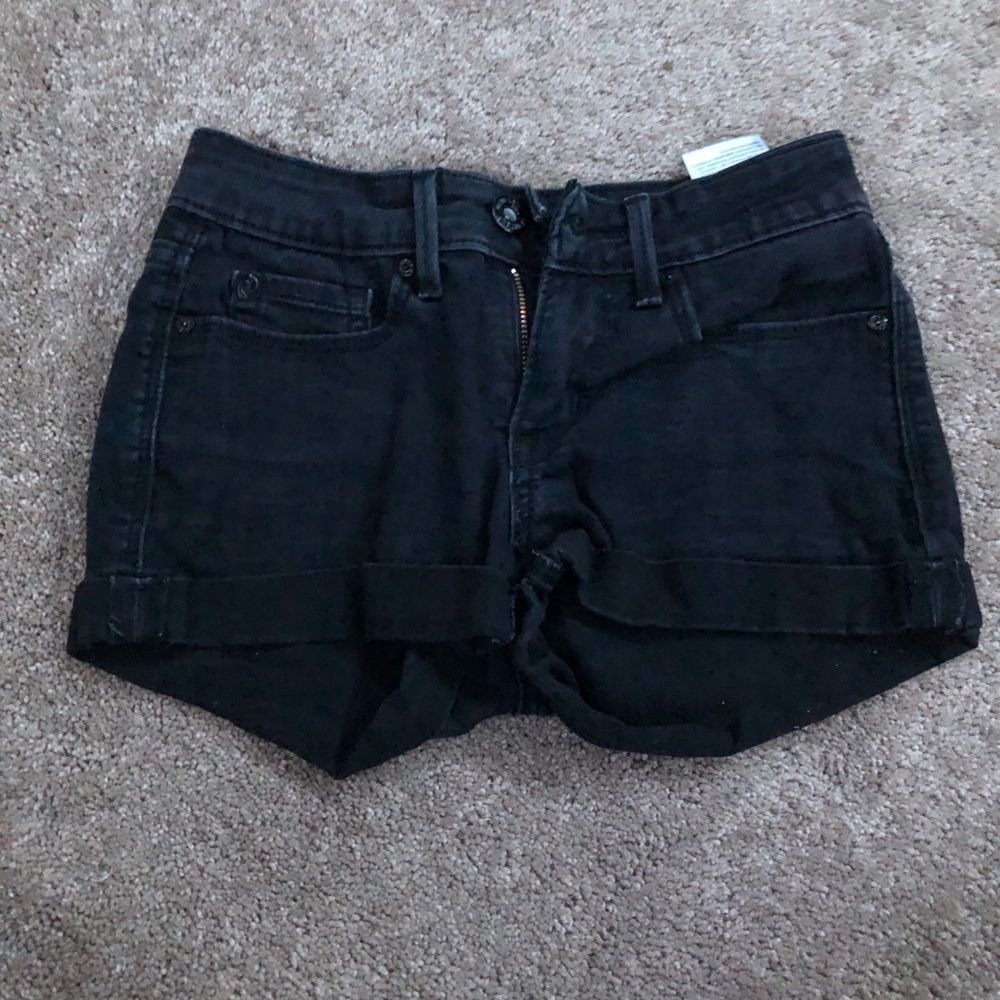 Black Levi shorts